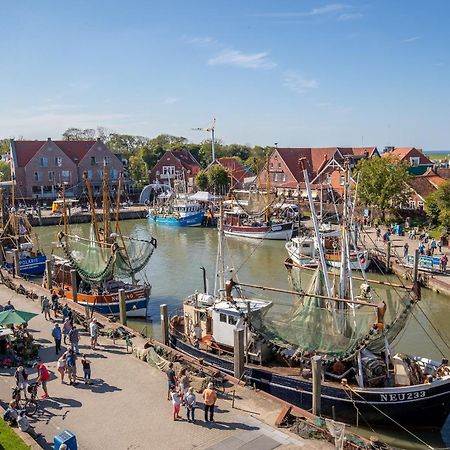 Plattbodenschiff Pandion Hotel Neuharlingersiel Ngoại thất bức ảnh